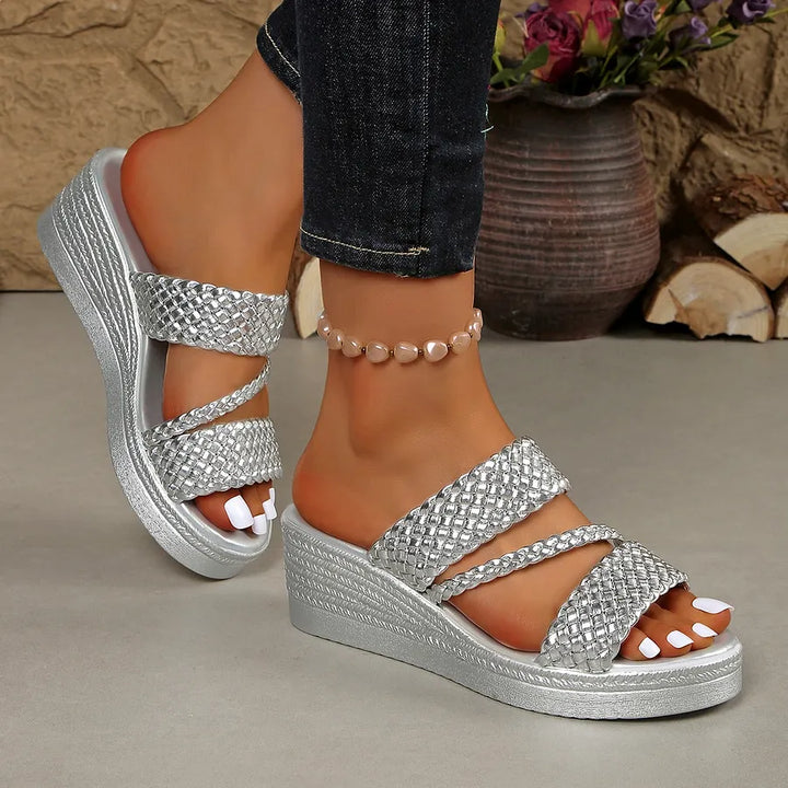 Karin - Platform Wedge Sandal