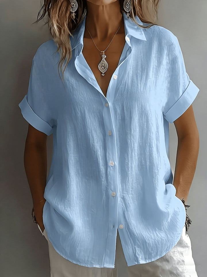 Fionnuala - Button Shirt Top