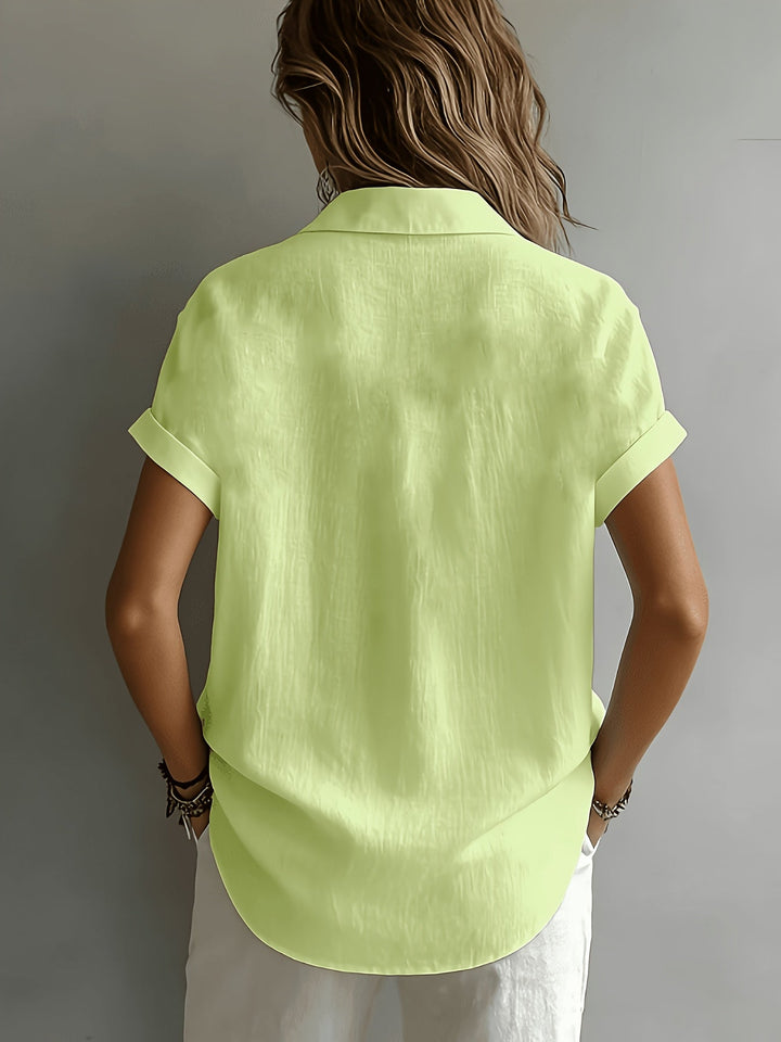 Fionnuala - Button Shirt Top