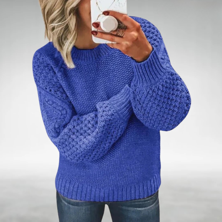 Loose-Fit Acrylic Pullover