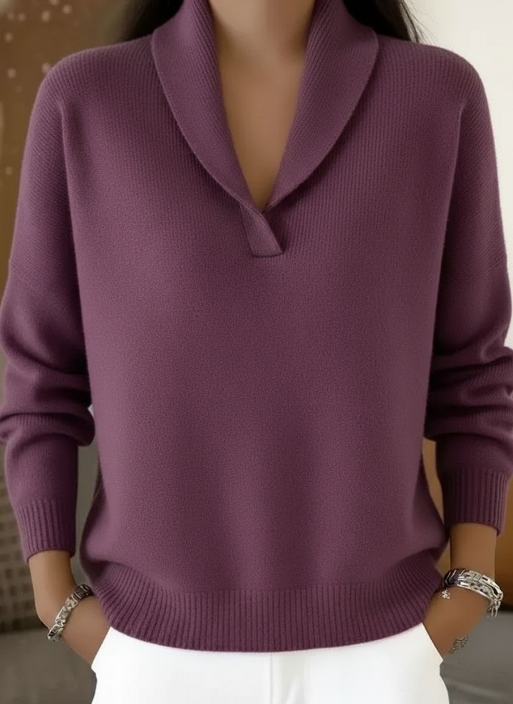 Harper – Colour-Block Pullover Top