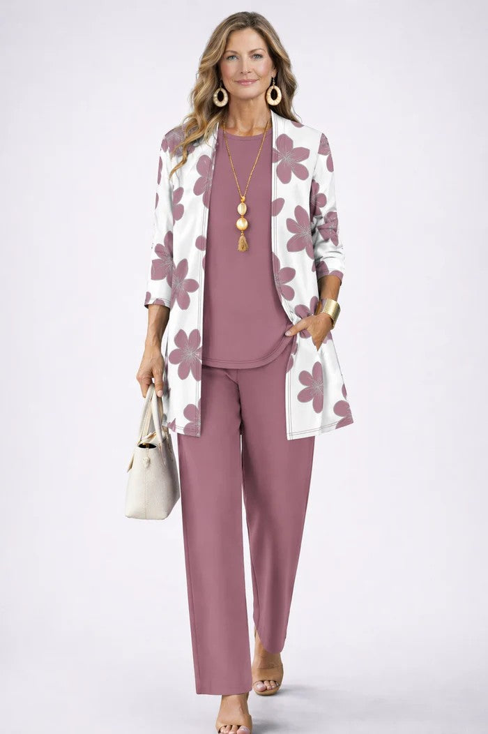 Lily - Three-Piece Shirt, Vest & Trouser Set