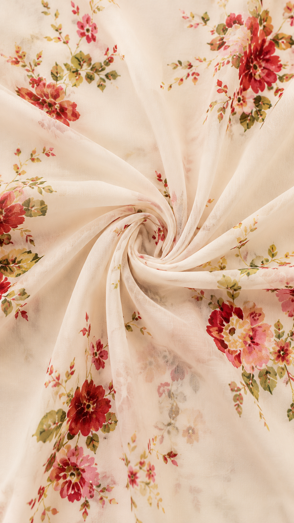 Sophia - Floral Pleated Maxi Dress