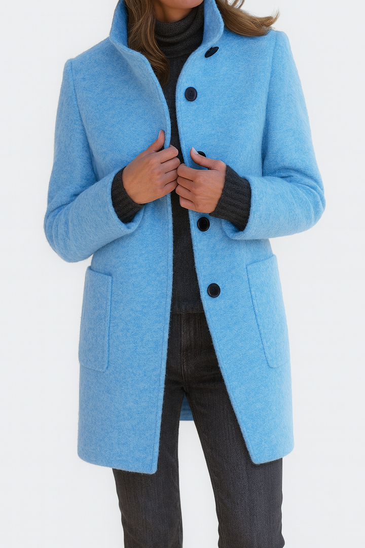 Aria – Stand Collar Relaxed Jacket