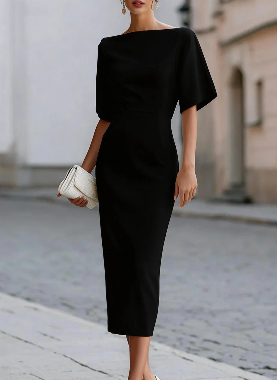 Tara - Off-Shoulder Midi Dress