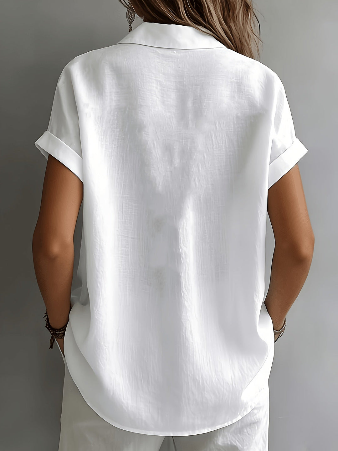 Fionnuala - Button Shirt Top