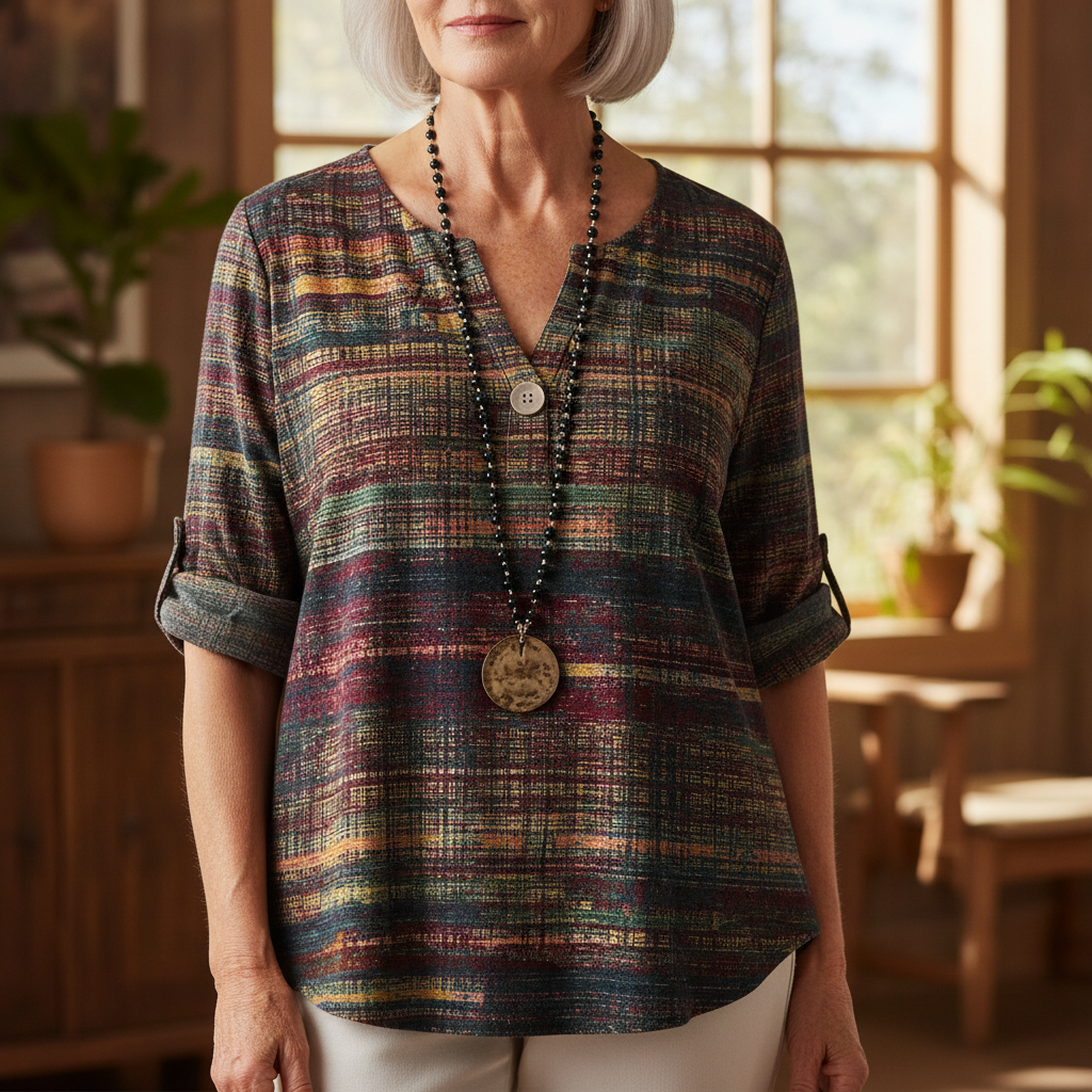 Kristina – V-Neck Top