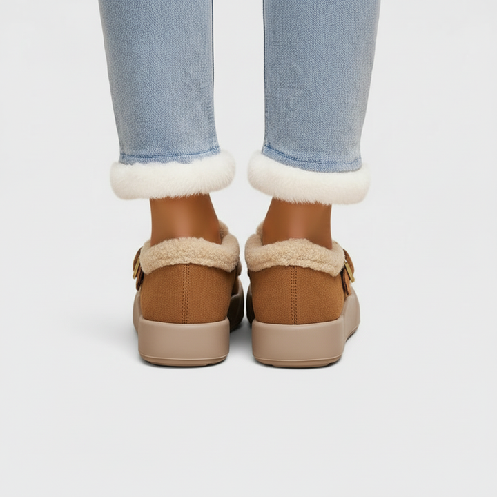 Selma Teddy Buckle Shoes