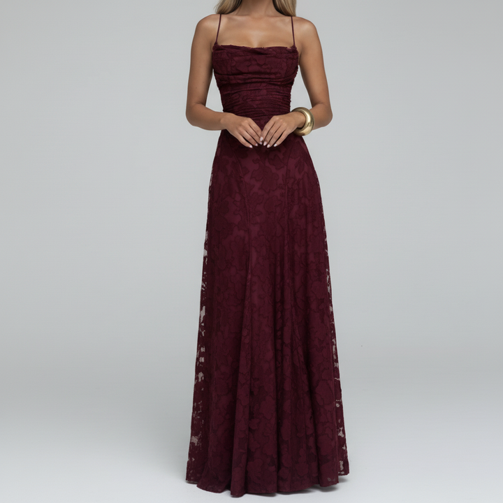 Aria Lace Maxi Dress