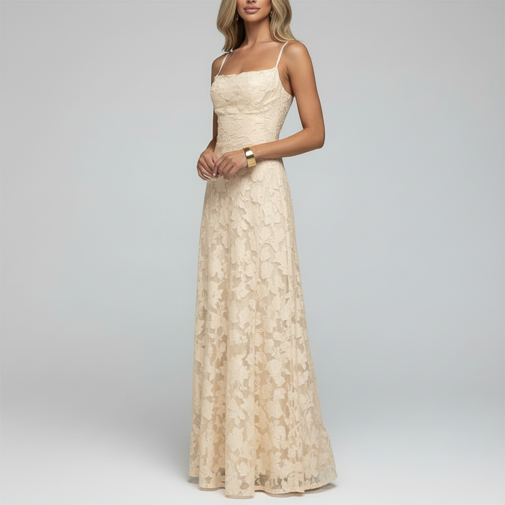 Aria Lace Maxi Dress