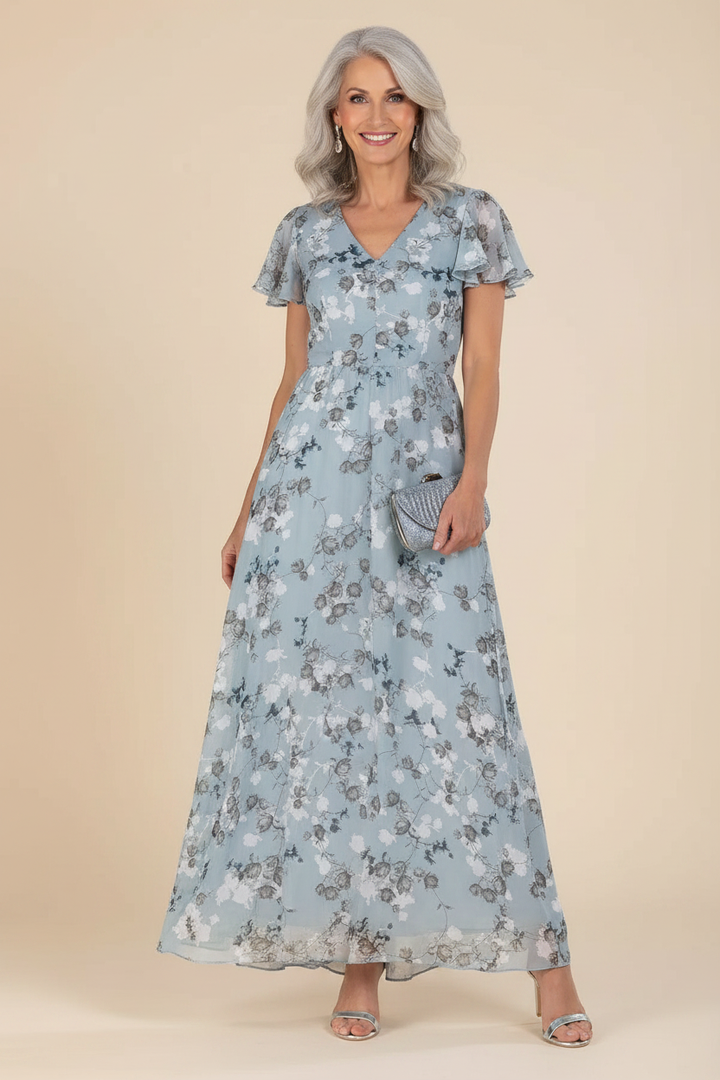 Aoife - Floral Swing Maxi Dress