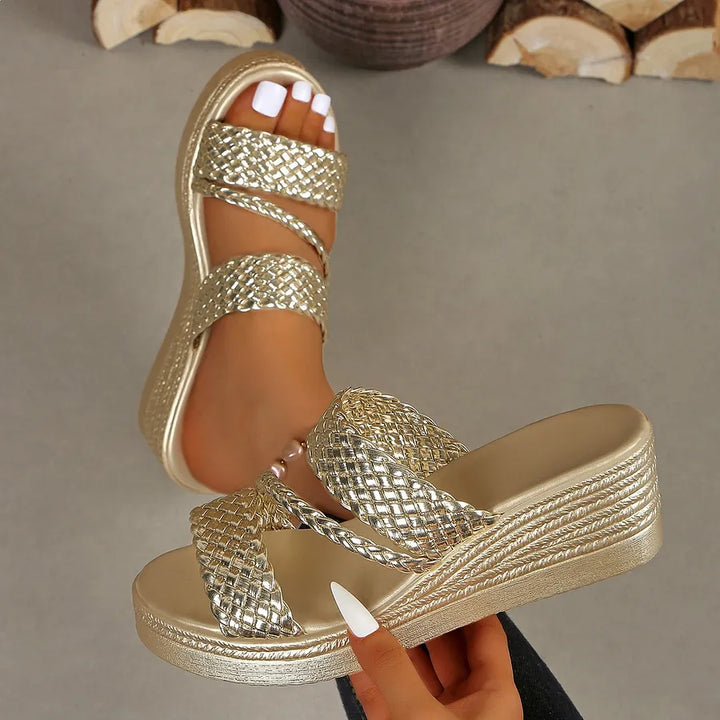 Karin - Platform Wedge Sandal