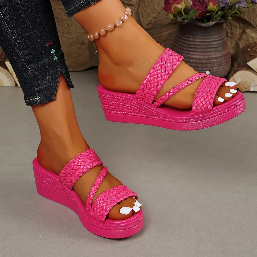 Karin - Platform Wedge Sandal