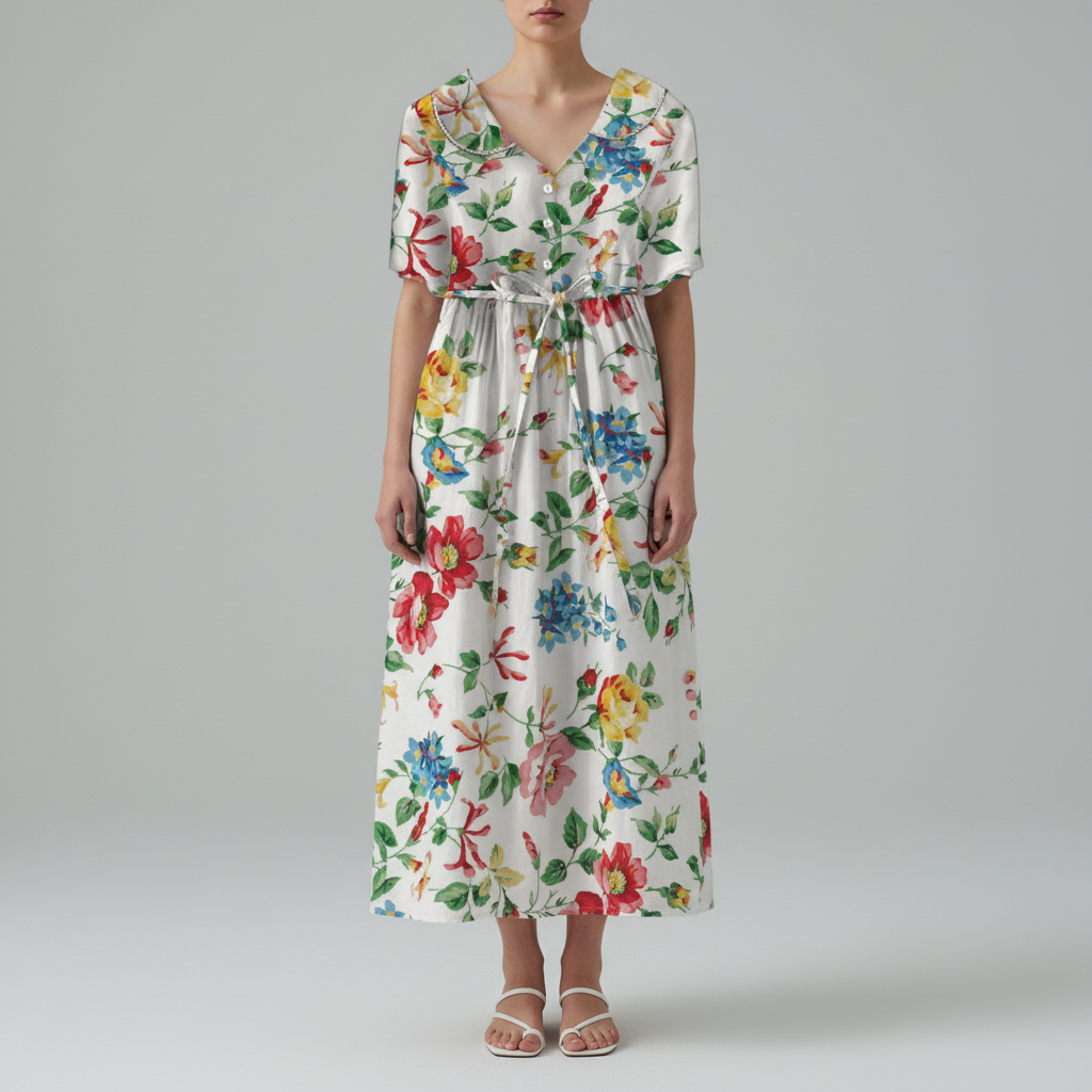 Celeste Garden Maxi Dress