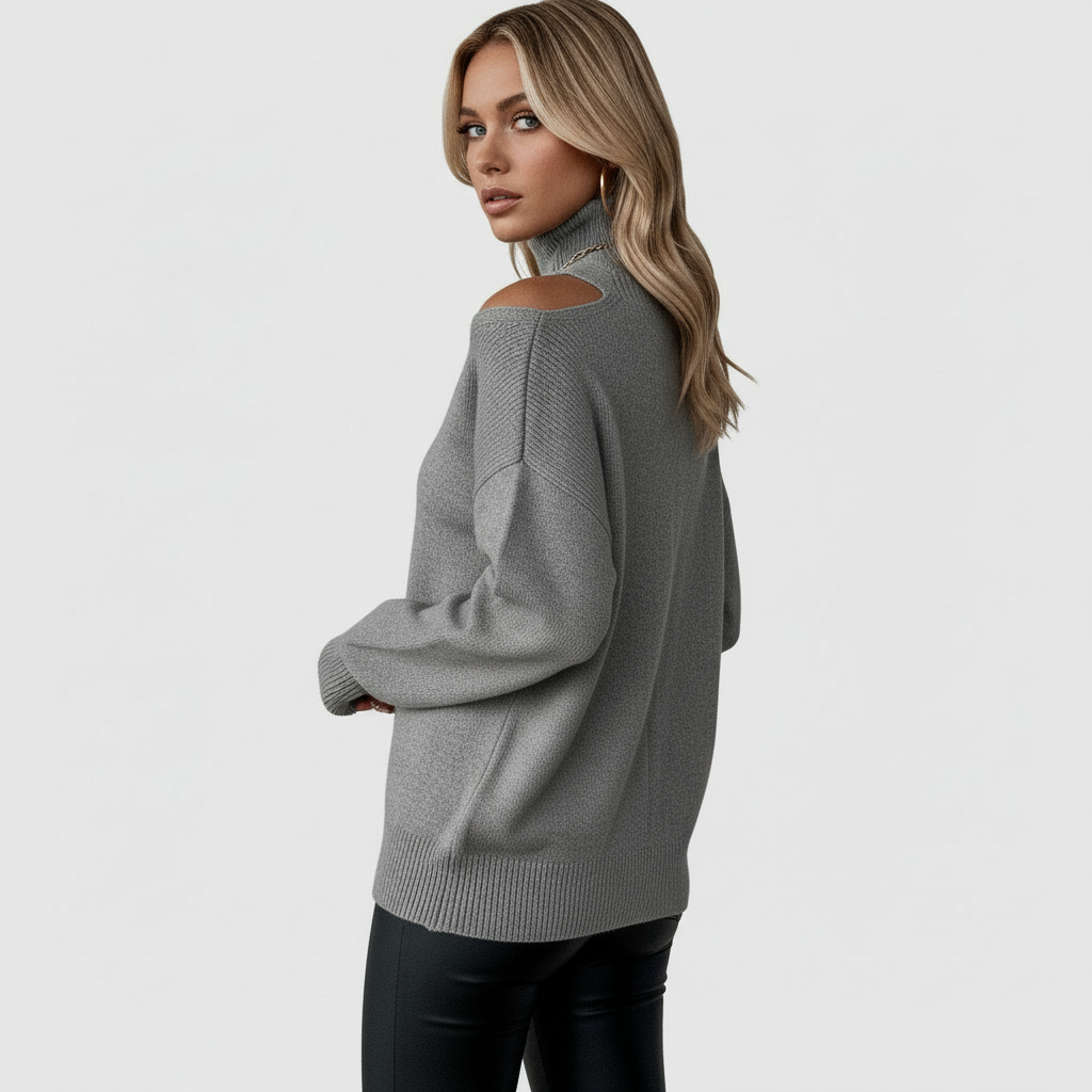 Élise Layered Knit Sweater