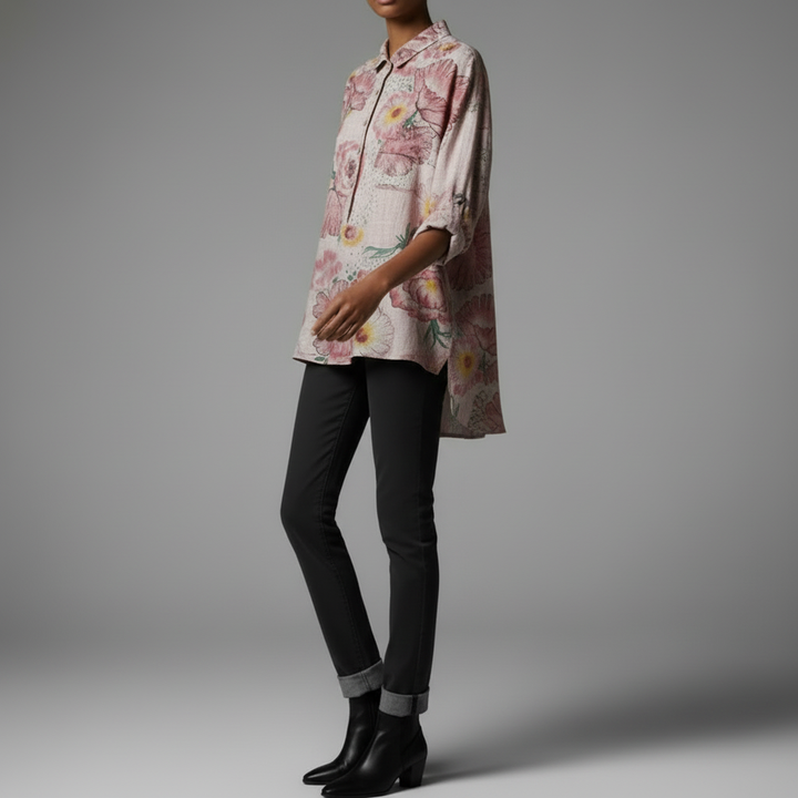 Celeste Patchwork Floral Shirt