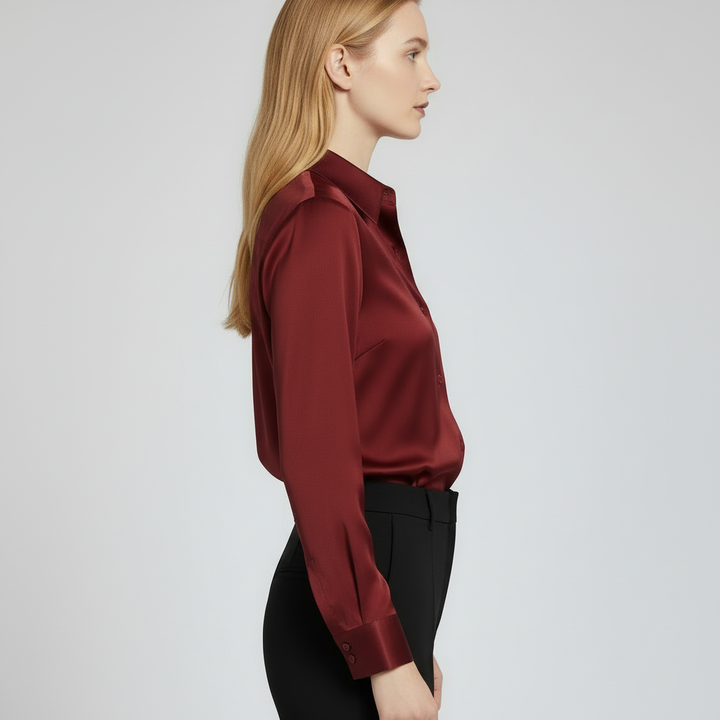 Celeste Satin Blouse
