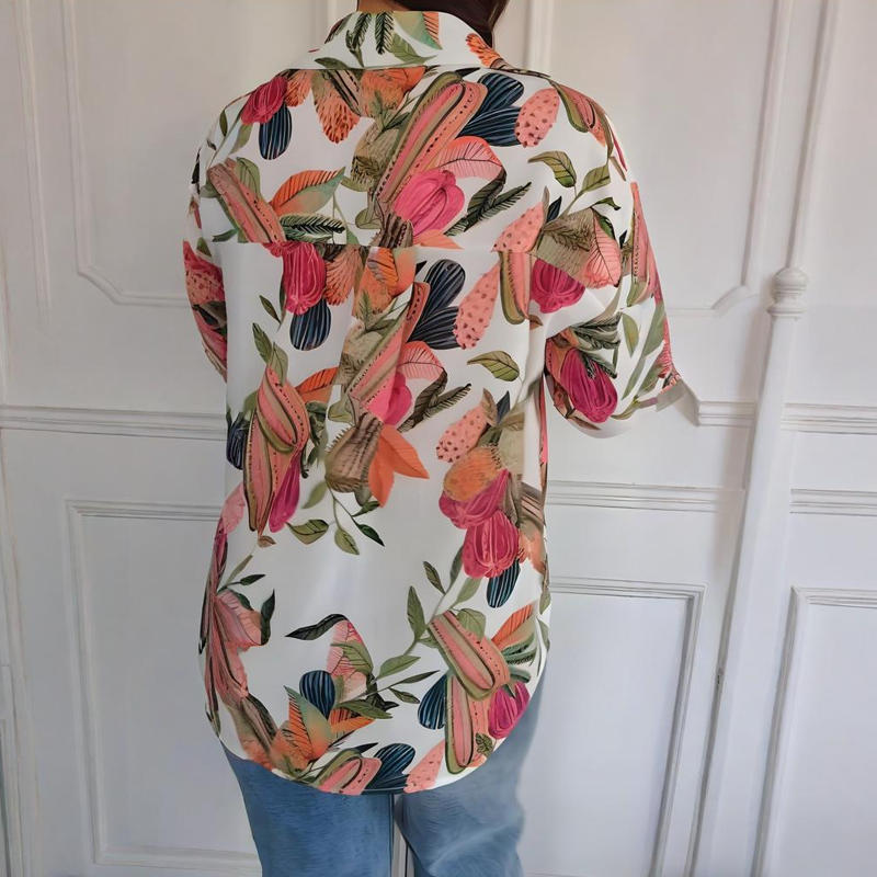 Mila – Floral Print Blouse