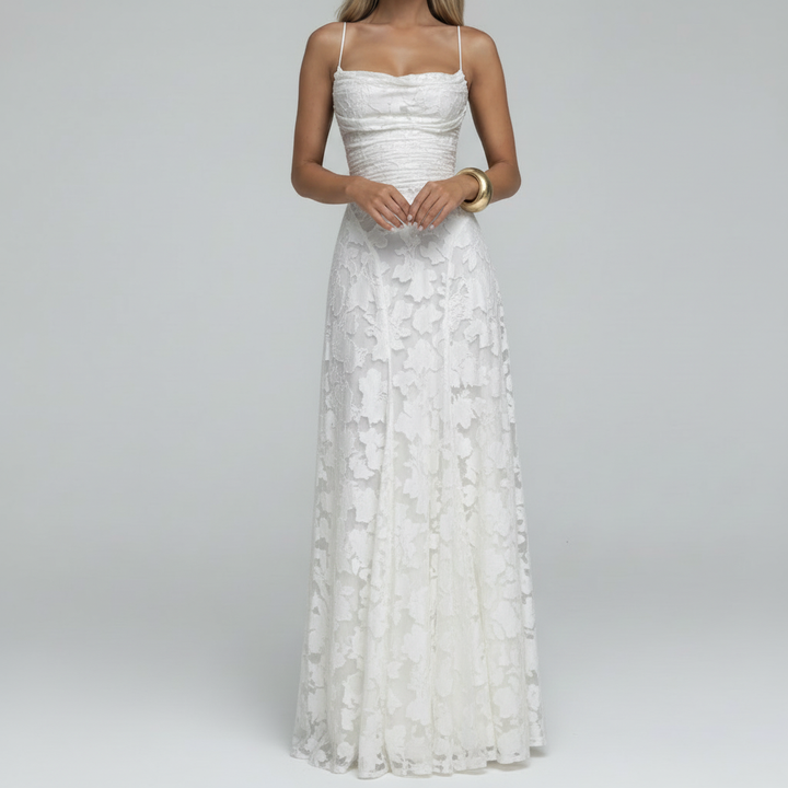 Aria Lace Maxi Dress